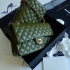 Chanel 2.55 genuine Lambskin green